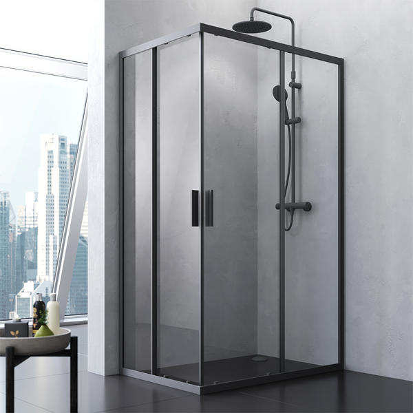Душевое ограждение 120x80, без поддона AM.PM Gem S W93G-404-120280-BT — изображение 7