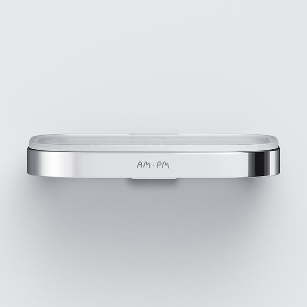 Стеклянная мыльница с держателем AM.PM Func A8F34200 — изображение 5