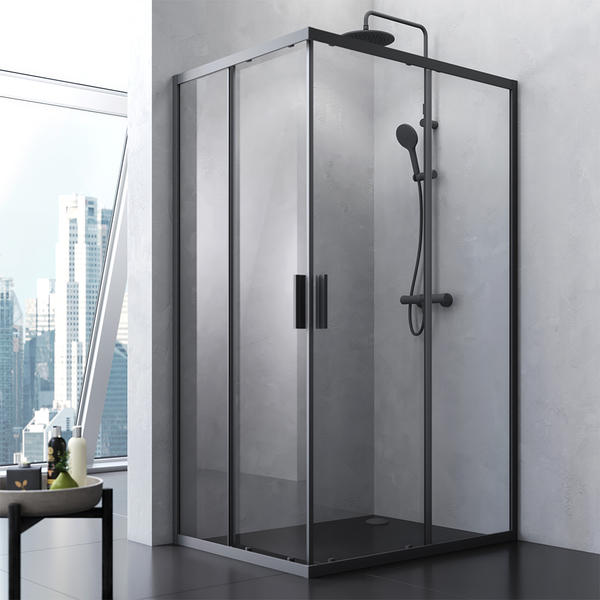 Душевое ограждение 120x90, без поддона AM.PM Gem S W93G-404-120290-BT — изображение 7