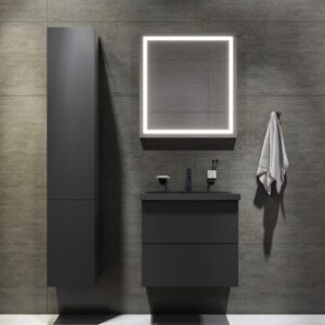 Комплект для ванной комнаты, зона красоты 60 см AM.PM Gem BK90GM
