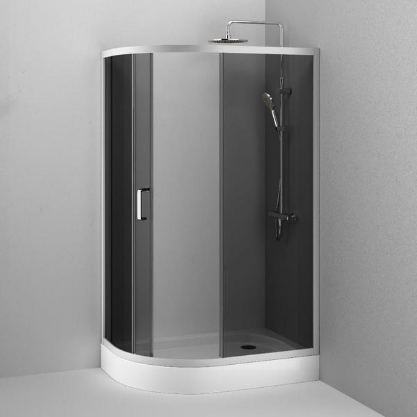 Душевое ограждение 120x80 см, без поддона AM.PM Like W83G-302U120CG64 — изображение 5