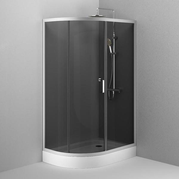 Душевое ограждение 120x80 см, без поддона AM.PM Like W83G-302U120CG64 — изображение 6