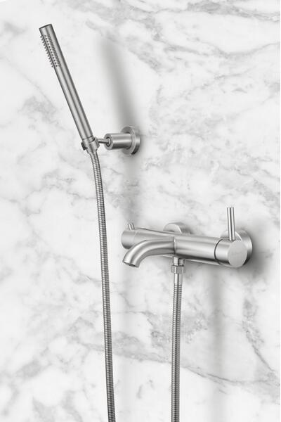 Смеситель для ванны с душем Milacio MCU MCU.350.SS нержавеющая сталь — изображение 6