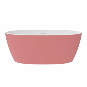 Ванна акриловая Delice Rondo DLR440104P 170х76 розовая матовая