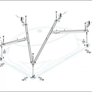 Каркас Cezares TEBE-MF-R