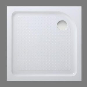 Душевой акриловый поддон 80см, белый BelBagno TRAY-BB-A-80-15-W