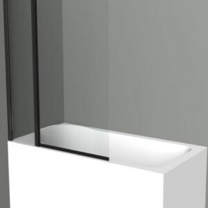 Шторка на ванну BelBagno Uno 100см чёрный UNO-V-11-100/150-C-NERO