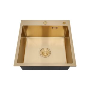 MR-5050G Набор 3 в 1 РМС (кухонная мойка+ корзина раздвижная+ дозатор врезной)