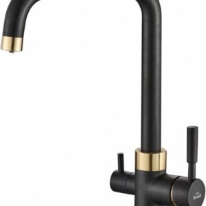 Смеситель для кухни Steel Hammer SH 715 BLACK BR ZORG