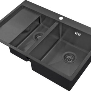 Мойка кухонная Inox PVD PVD 5178-2-R GRAFIT ZORG