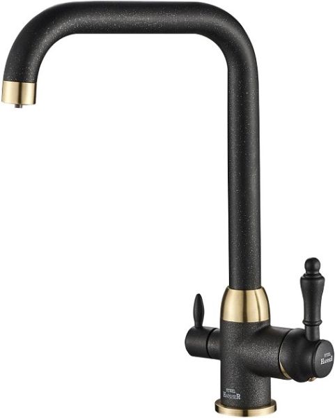 Смеситель для кухни Steel Hammer SH 725 BLACK BR ZORG