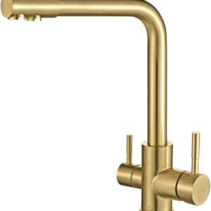 Смеситель для кухни Steel Hammer SH 801 INOX BRONZE PVD ZORG