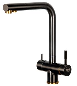 Смеситель для кухни PVD SZR-7039 BR/GRAFIT ZORG