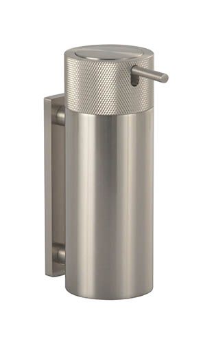 Boheme Диспенсер настенный металл цвет NICKEL BRUSH никель