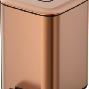 Boheme Ведро для мусора квадратное Brushed Bronze бронза