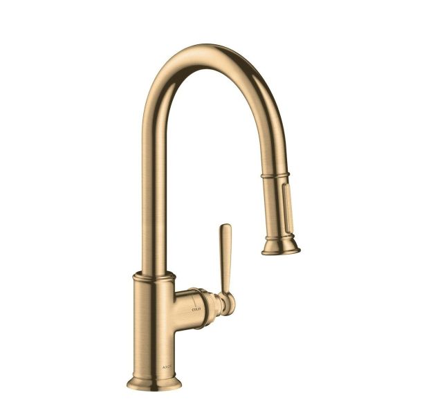 Hansgrohe Смеситель для кухни Montreux 16581140 шлифованная бронза