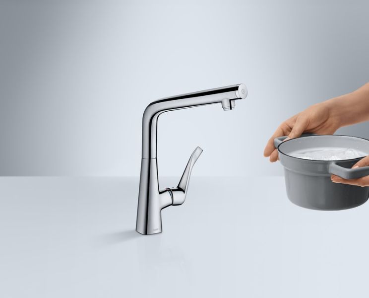 Hansgrohe Смеситель Metris Select 14883000 для кухни — изображение 2