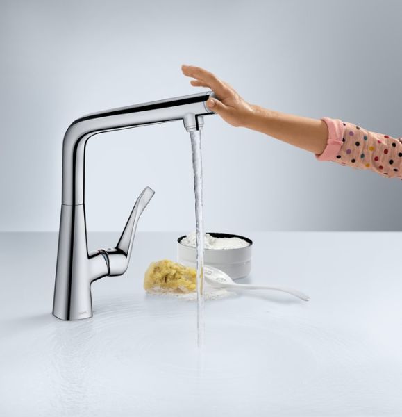 Hansgrohe Смеситель Metris Select 14883000 для кухни — изображение 5