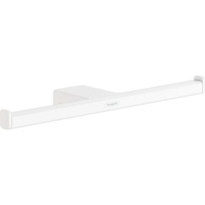 Hansgrohe Держатель туалетной бумаги AddStoris  41748700 двойной Белый матовый