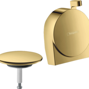 Hansgrohe Cлив-перелив для ванны Exafill 58117990 внешняя часть золото