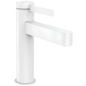 Hansgrohe Смеситель для раковины Finoris 76020700 белый матовый