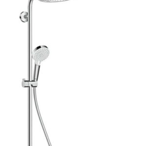 Hansgrohe Душевая стойка Crometta S 240 1jet Showerpipe 27267000 с термостатом