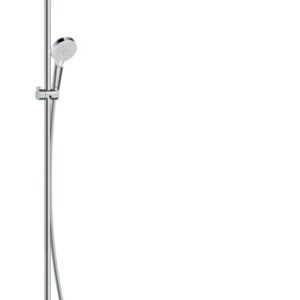 Hansgrohe Душевая стойка Crometta E 240 1jet Showerpipe 27298000 с термостатом
