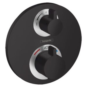 Hansgrohe Смеситель Ecostat S 15758670 для душа чёрный матовый