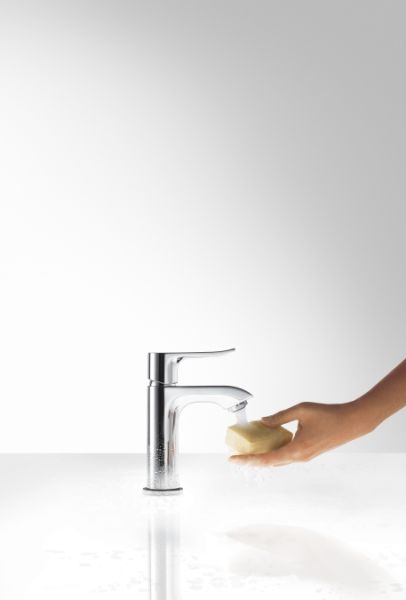 Hansgrohe Смеситель Metris 31088000 для раковины с д/к — изображение 3
