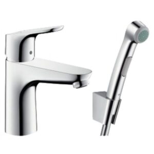 Hansgrohe Смеситель Focus 31927000 для раковины с гигиеническим душем
