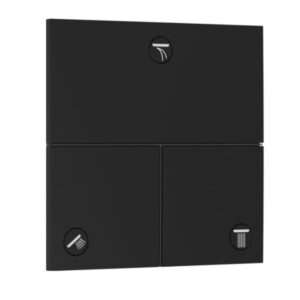 Hansgrohe Переключатель потоков для ванны с душем ShowerSelect 15573670 чёрный матовый