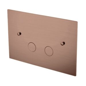 Boheme Клавиша смыва Bohem латунь COPPER BRUSHED ультраплоская брашированная медь