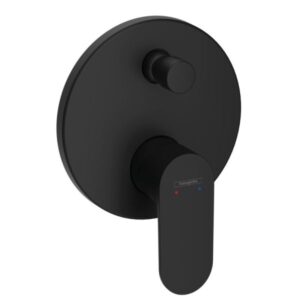 Hansgrohe Смеситель для ванны с душем Rebris S 72466670 черный матовый