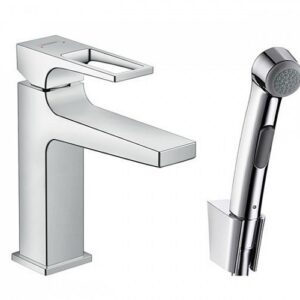 Hansgrohe Смеситель Metropol 74522000 для раковины с гигиеническим душем