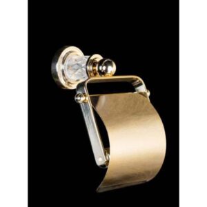 Boheme Держатель для туалетной бумаги Murano Crystal золото 10901-CRST-G