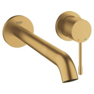 Grohe Cмеситель для раковины Essence New 19967GN1 золото матовое