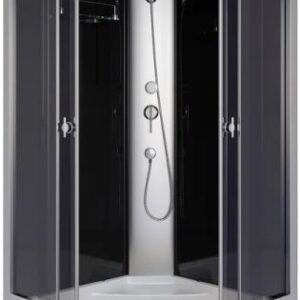 Niagara Душевая кабина Eco E80/40/TN 80x80 см профиль хром стекло тонированное