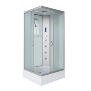 Niagara Душевая кабина Classic 330844QF 100x80 см профиль хром стекло матовое