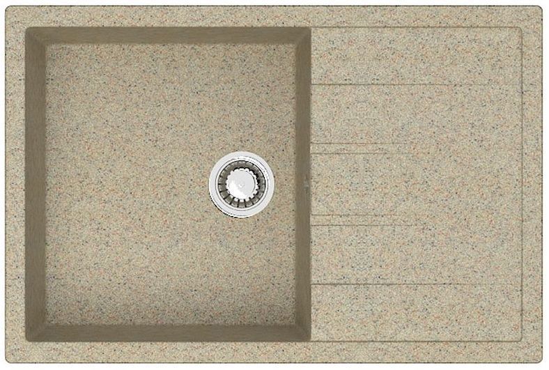 Azario Кухонная мойка Vision CS00078340 75 см песочный