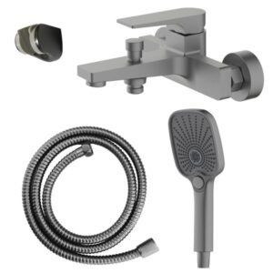 Azario Смеситель для ванны Arida AZ-K3054GR графит