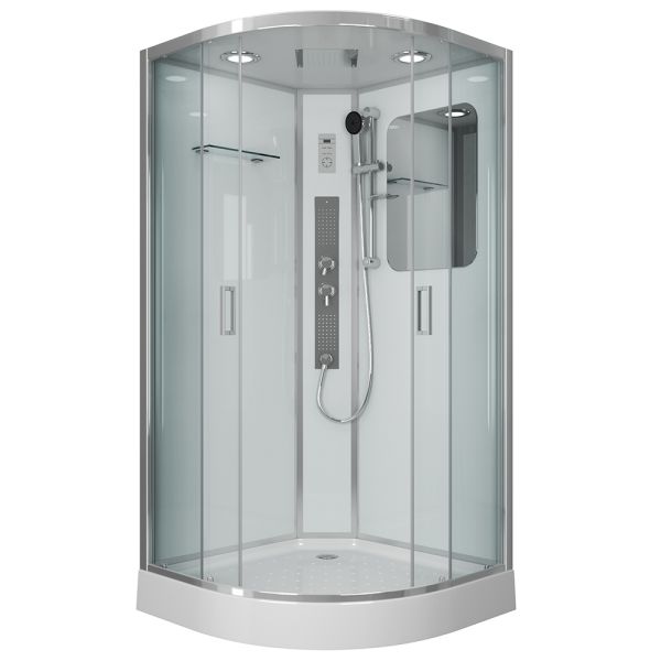 Niagara Душевая кабина Premium NG-6002-01G 100х100 см