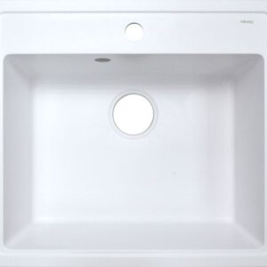 Azario Кухонная мойка Litos CS00078321 57 см белый