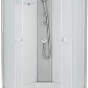 Niagara Душевая кабина Eco E80/40/MT 80x80 см профиль хром стекло матовое