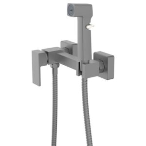 Azario Гигиенический душ со смесителем Seyne AZ-KFX05GR графит