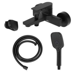 Azario Смеситель для ванны Arida AZ-K3054B чёрный матовый