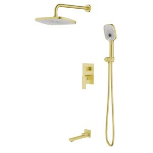 Azario Душевой комплект Arida AZ-K7354MG золото матовое