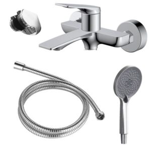 Azario Смеситель для ванны Lursy AZ-K3049 хром