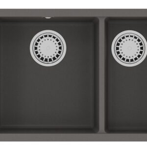 Lemark Кухонная мойка Sinara 550.2-U 9910083 серый шёлк