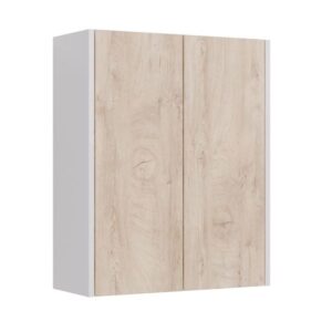 Lemark Шкаф Combi LM03C60SH-dub 60 см подвесной Белый глянец дуб кантри