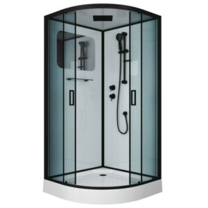 Niagara Душевая кабина Premium NG-6901-01 BLACK 90х90 см
